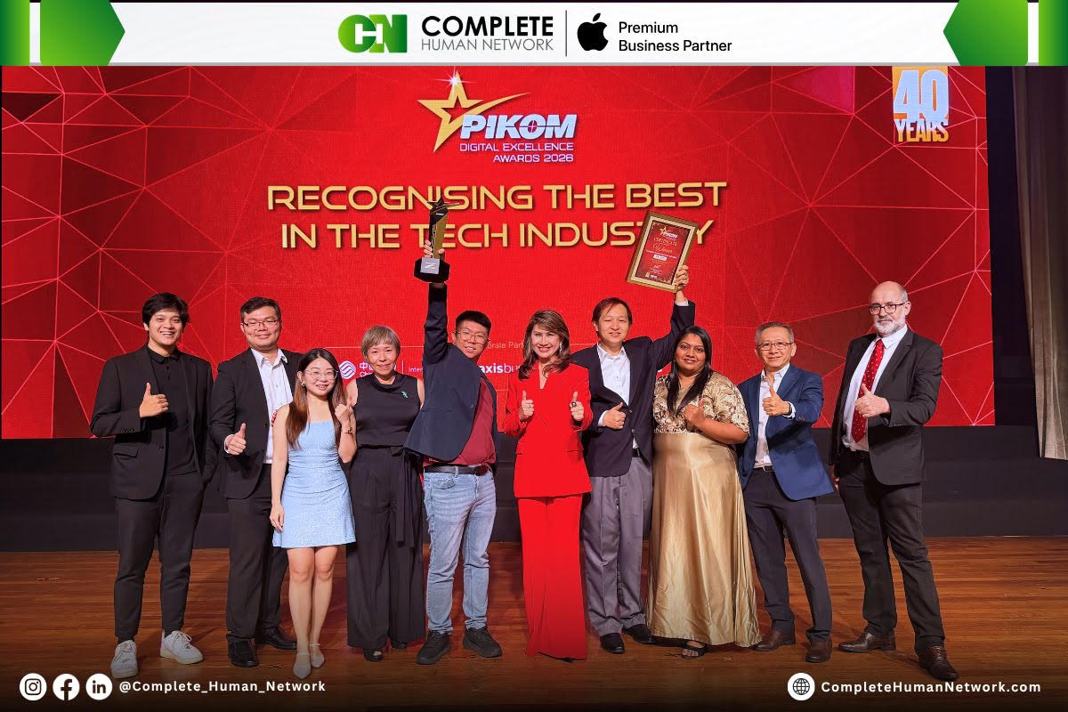Complete Human Network wins AI Workplace Platform category at PIKOM Digital Excellence Awards 2026